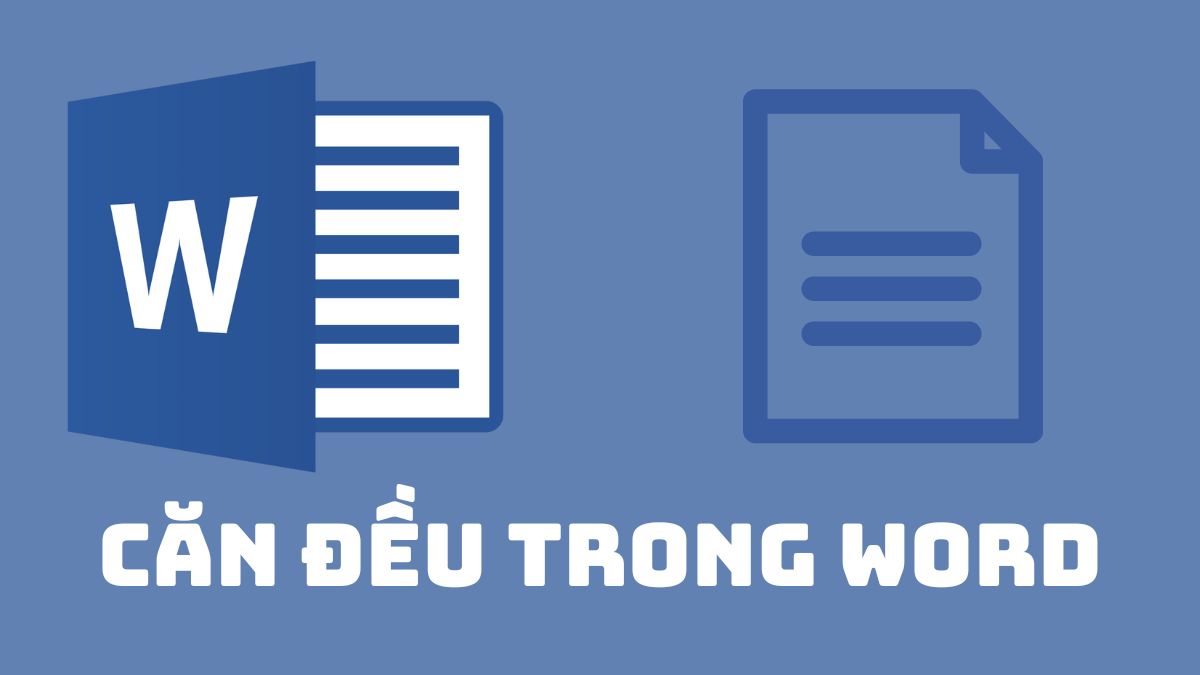 cach can le justify trong word 9