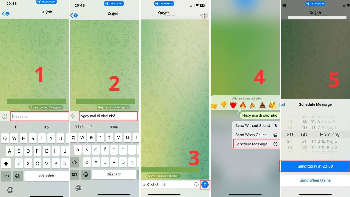 cach hen gio gui tin nhan telegram 2