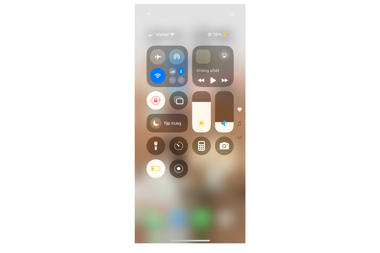 cach su dung control center tren iphone ipad 3