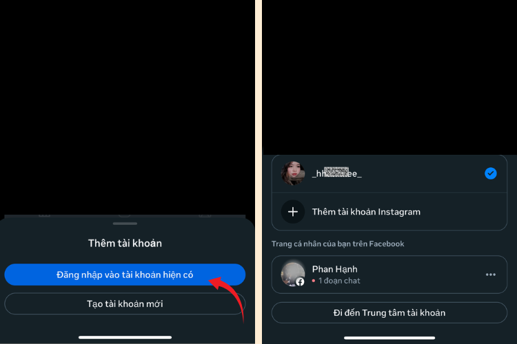 cach su dung nhieu tai khoan instagram tren ios 3