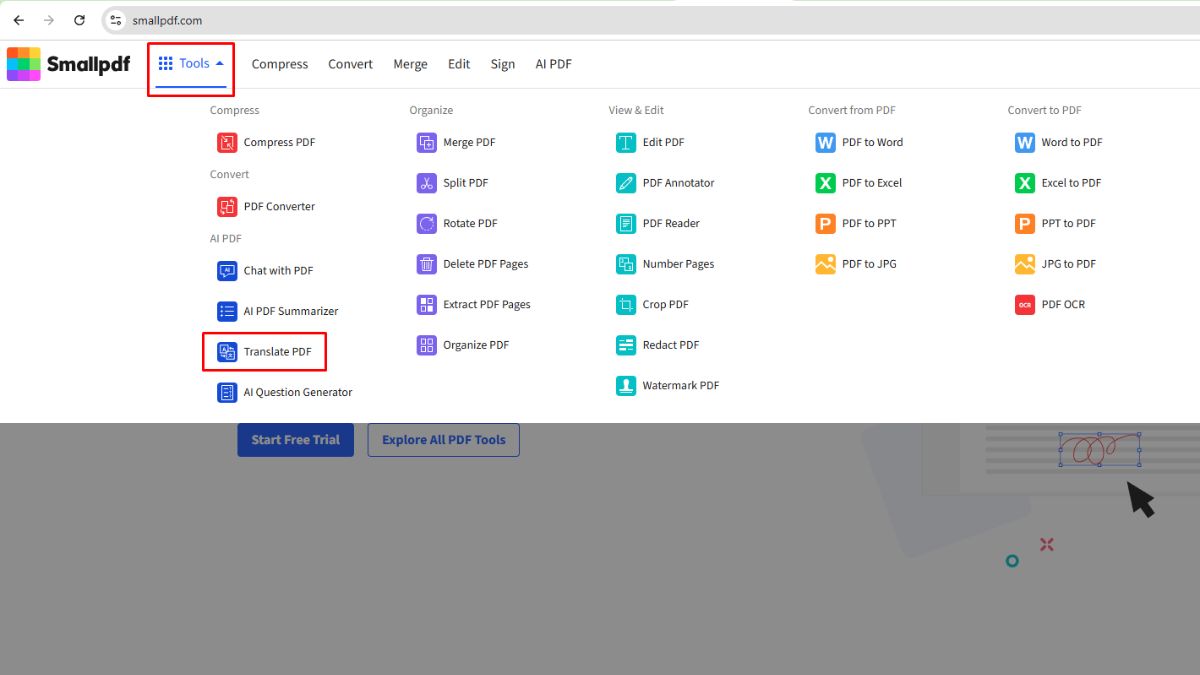 Dịch tài liệu PDF Online Free