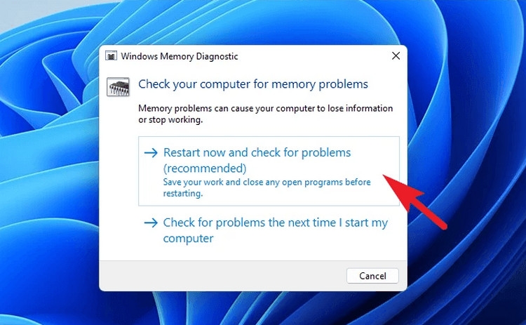 Lỗi MEMORY MANAGEMENT