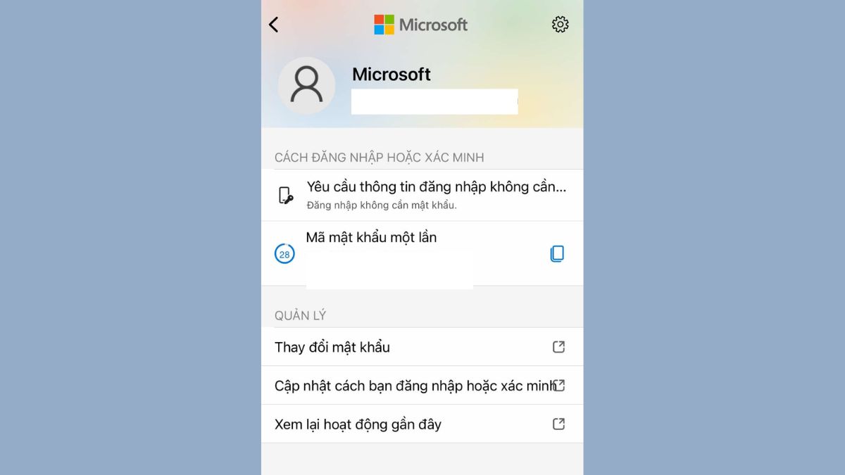 Microsoft Authenticator