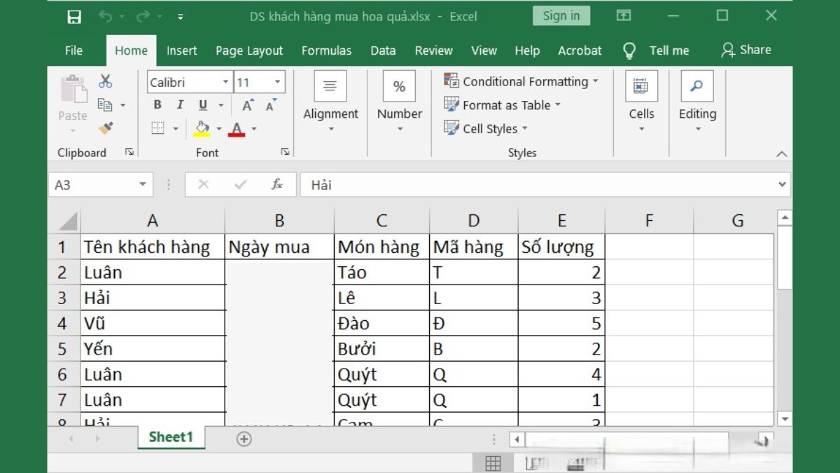 nut len xuong khong su dung duoc trong excel 14