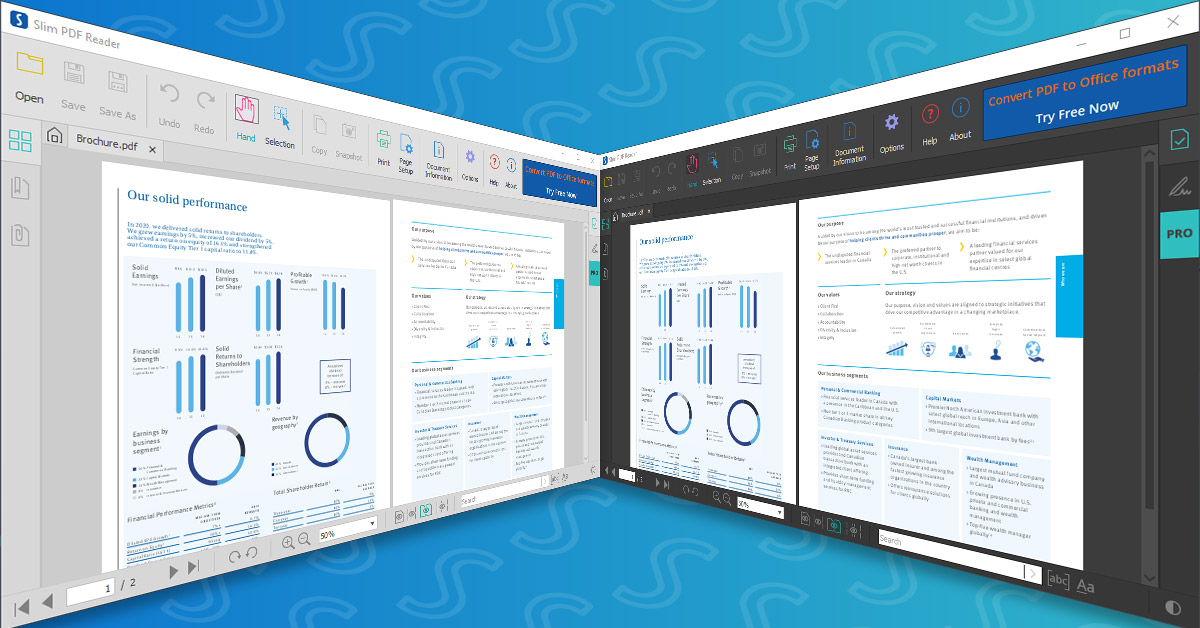 slim pdf reader free pdf viewer
