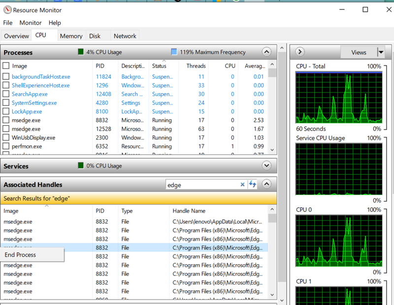 the action can not be complete because the folder or a file in it is open in another program 3