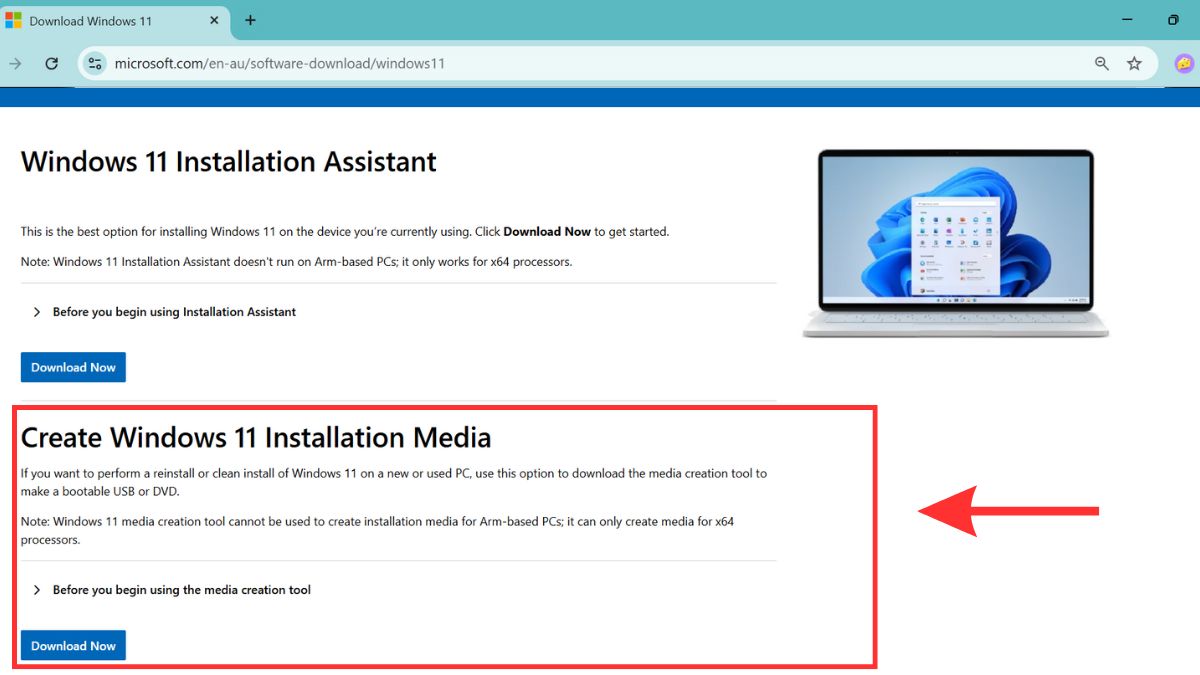 windows 11 media creation tool 4