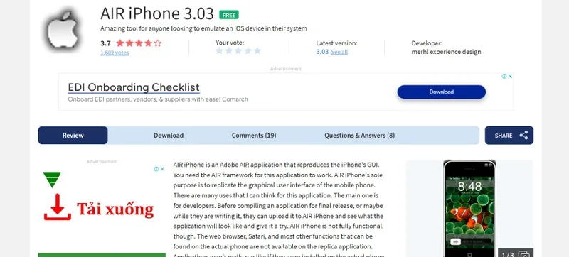 Air iPhone Emulator 4
