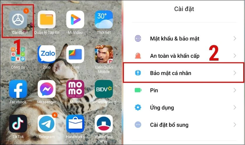 cach cai dinh vi giua 2 dien thoai 16