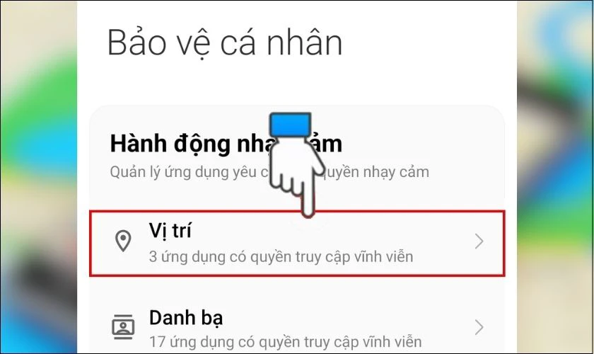 cach cai dinh vi giua 2 dien thoai 17