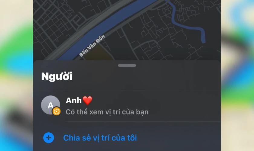 cach cai dinh vi giua 2 dien thoai 6