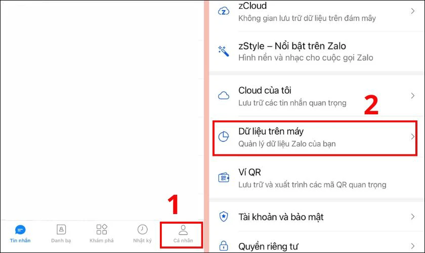 Giải Phóng Dung Lượng Zalo