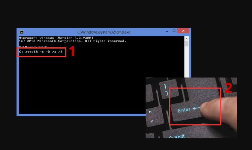 cach mo usb bi shortcut 5