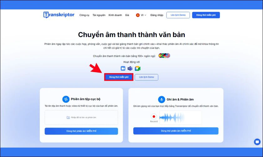 chuyen file ghi am thanh van ban 10