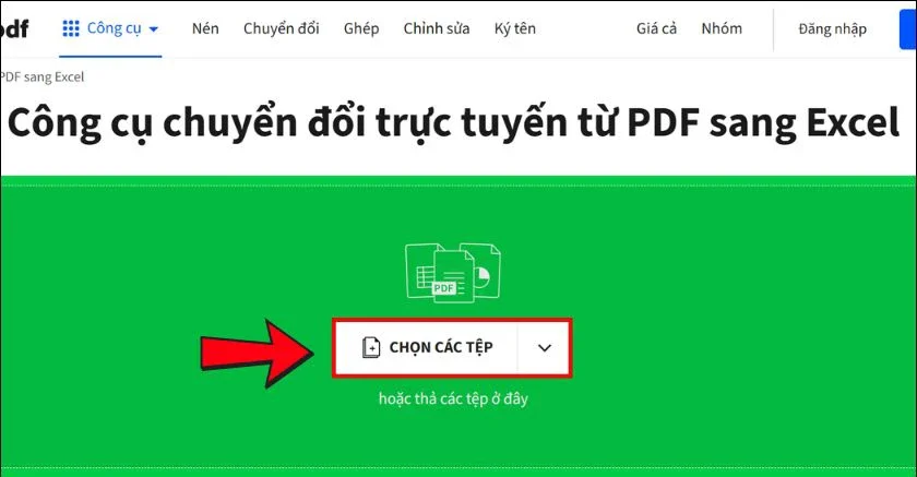 Chuyển Đổi File Ảnh JPG Sang Excel