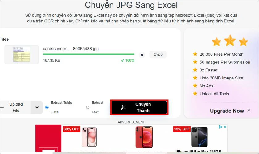 chuyen jpg sang excel 15