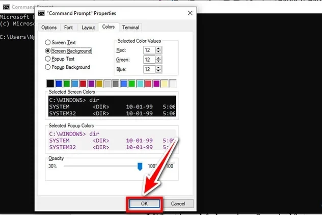 doi mau Command Prompt Windows 10 7 e1750750854250