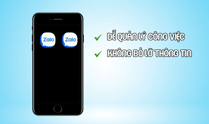 dung 2 zalo tren iphone 12