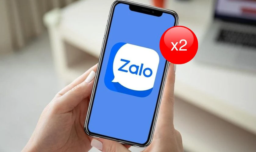 dung 2 zalo tren iphone 13