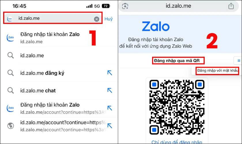 dung 2 zalo tren iphone 5