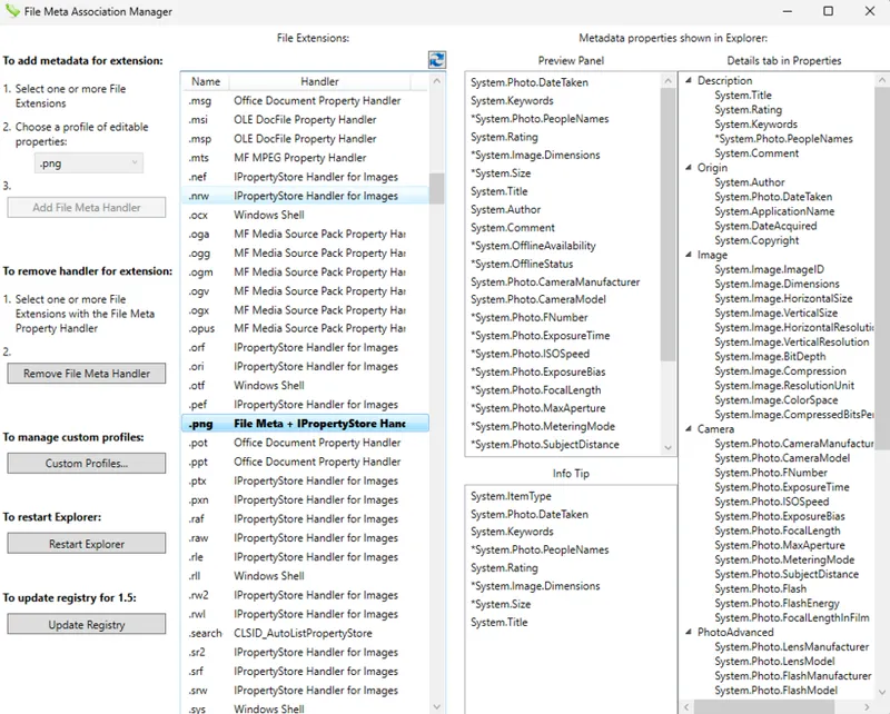 mo tap tin nhanh windows 10 bang tag 4