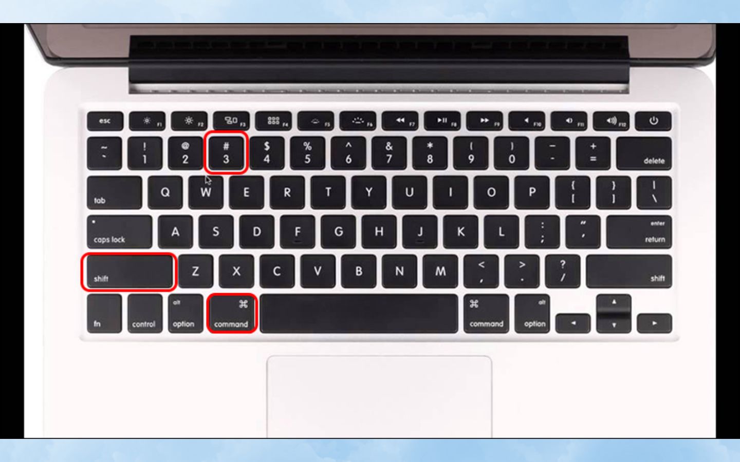 Phím tắt chụp màn hình Mac