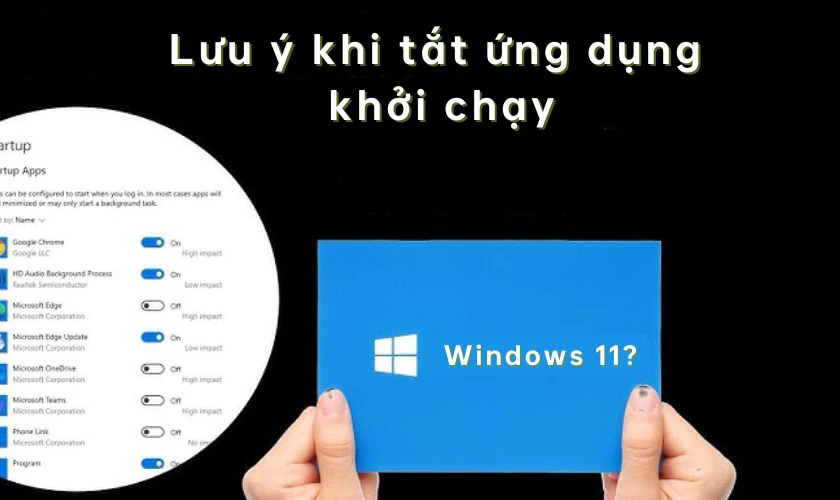 Tắt Ứng Dụng Khởi Động Cùng Windows