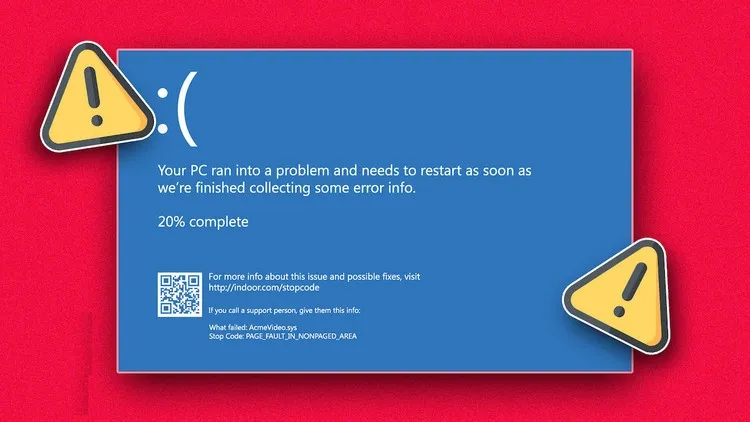 PAGE FAULT IN NONPAGED AREA